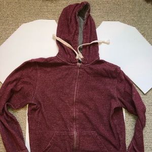 Red Zip Up hoodie